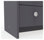 Seville 2 Piece 1 Door Wardrobe Set - Anthracite ( B Grade 40117 - 40120 )
