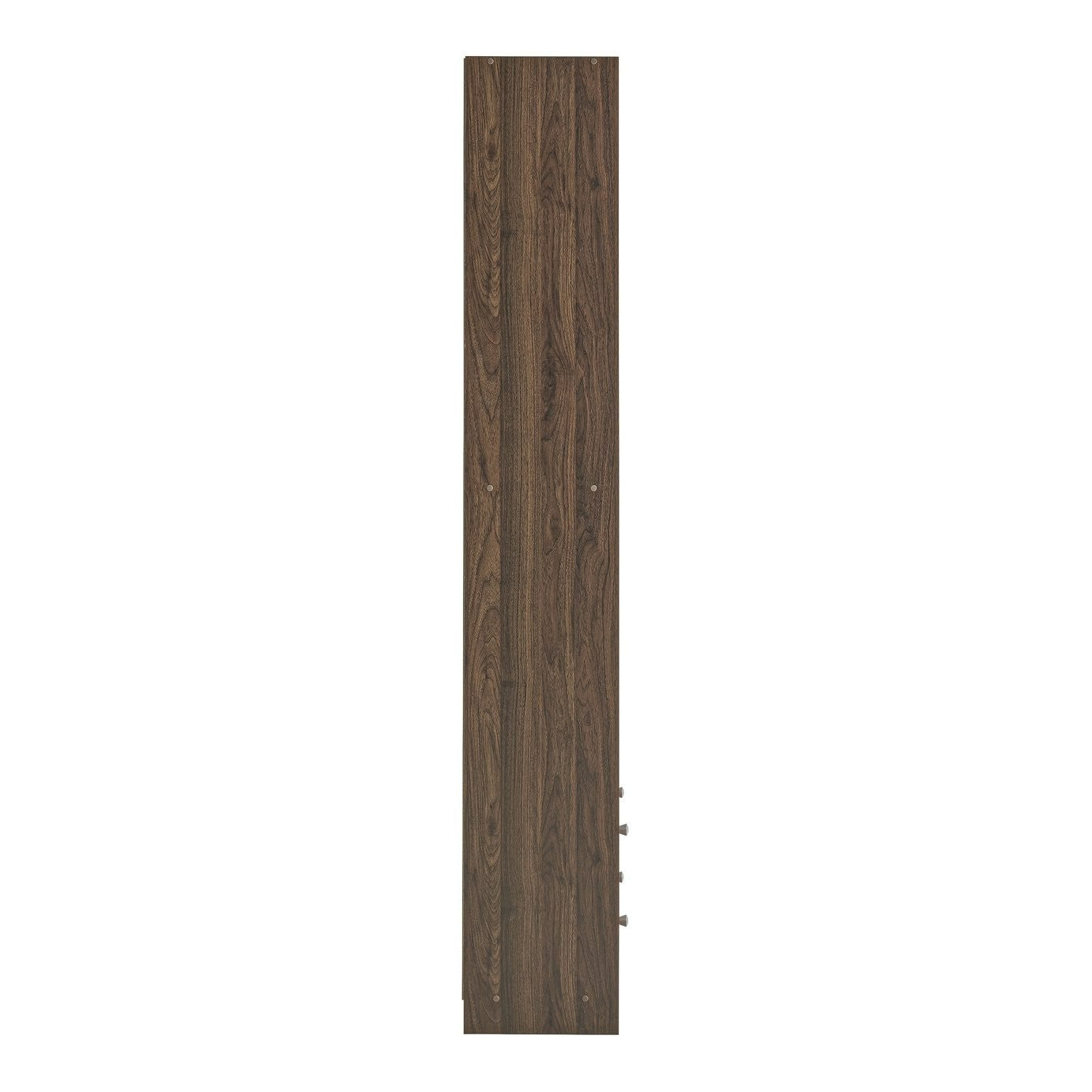 Home Maine 2 Drawer Bookcase - Walnut | Neat Accessory Storage