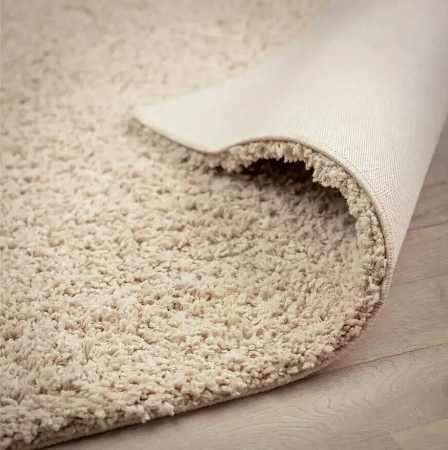 Habitat Cosy Recycled Shaggy Rug - 120x170cm - Natural