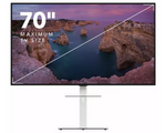 AVF AR-UN60WC TV Stand Up to 70 Inch White | Modern Living Room TV Unit