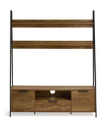 Nomad 2 Door 1 Drawer Media Unit Natural | Living Room TV Stand Cabinet Furnitur