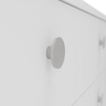 Seville 2 Piece 1 Door Wardrobe Set - White ( B Grade 51891- 51884 )