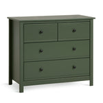 Brooklyn 4 Drawer Chest - Green (B Grade)