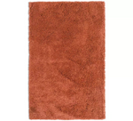 Habitat Noodle Shaggy Plain Rug - Terracotta - 160x230cm