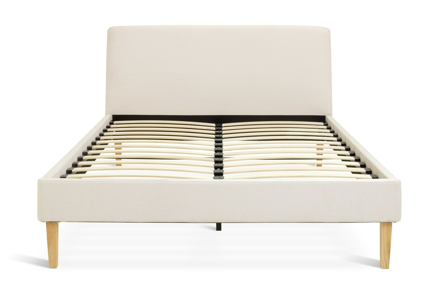 Ren Double Bed Frame - Cream | Stylish Sleeping Solution