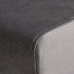 Midback Pair of Velvet Dining Chair - Grey | Soft Upholstered Comfort