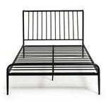 Kanso Double Metal Bed Frame - Black | Industrial Bedroom Vibe