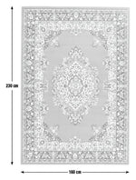 Homemaker Traditional Medallion Rug - 160x230cm - Red
