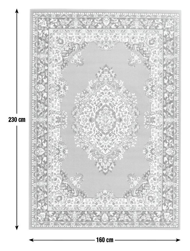 Homemaker Traditional Medallion Rug - 160x230cm - Red