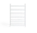 Home Jorn 6 Tier Shoe Rack White | Space Saving Storage Organizer for Entryway