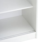 Home Nova 3 Door Sliding Wardrobe - White