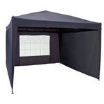 Home 3m x 3m Pop Up Garden Gazebo | Outdoor Canopy Tent for Parties and Events