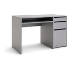 Home Pepper 2 Drawer Pedestal Office Desk - Grey ( B Grade )
