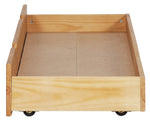 Aspley Single Wooden Drawer - Oak Stain | Oak stained drawer box