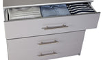 Normandy 4 Drawer Chest - Grey ( B Grade 40900 )