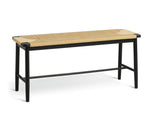 Habitat Hanna Oak Bench - Black.