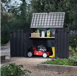 Keter Store It Out Midi 880L Garden Storage Dark Grey | Outdoor Garden Storage B