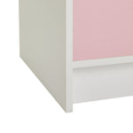 Home Kids Malibu 2 Door 4 Drawer Wardrobe - Pink | Childrens Bedroom Storage