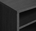 Home Corners 2 Door TV Unit - Black ( B Grade )