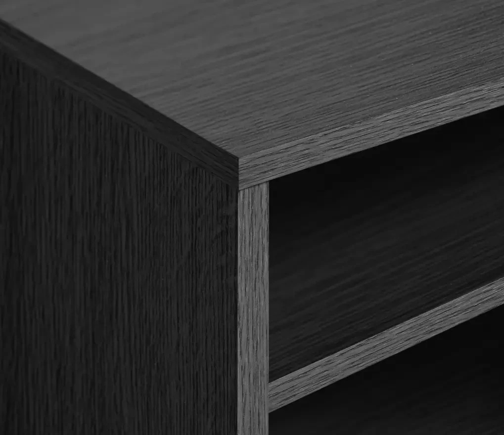 Home Corners 2 Door TV Unit - Black ( B Grade )