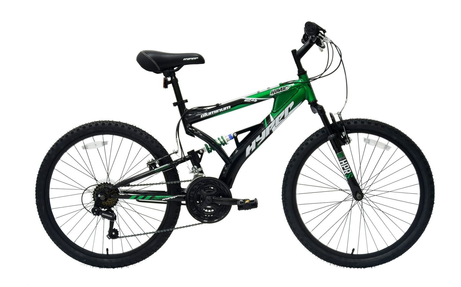 Hyper 24 inch Wheel Size Kids Mountain Bike | Youth Outdoor Cycling