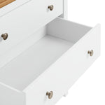 Cuggl Canterbury Nursery 3 Drawer Chest - White | 3 drawer baby dresser