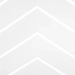 Chevron Small Radiator Cover - White ( B Grade )