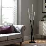 LED Bubble Floor Lamp - Black