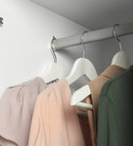 Munich 1 Door Wardrobe - White | Compact Clothing Organization