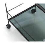 Habitat Monroe Drinks Trolley - Black