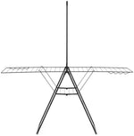Brabantia 25m Hang On Clothes Airer with Rod - Black