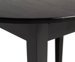 Banbury Extending Solid Wood Dining Table - Black