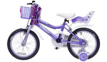 Pedal Pals Glitter 16 Inch Kids Mountain Bike Purple | Children’s Bicycle Bike