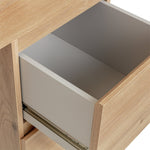 Jenson Double Pedestal Dressing Table - Oak