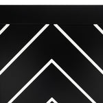 Habitat Chevron Mini Radiator Cover - Black