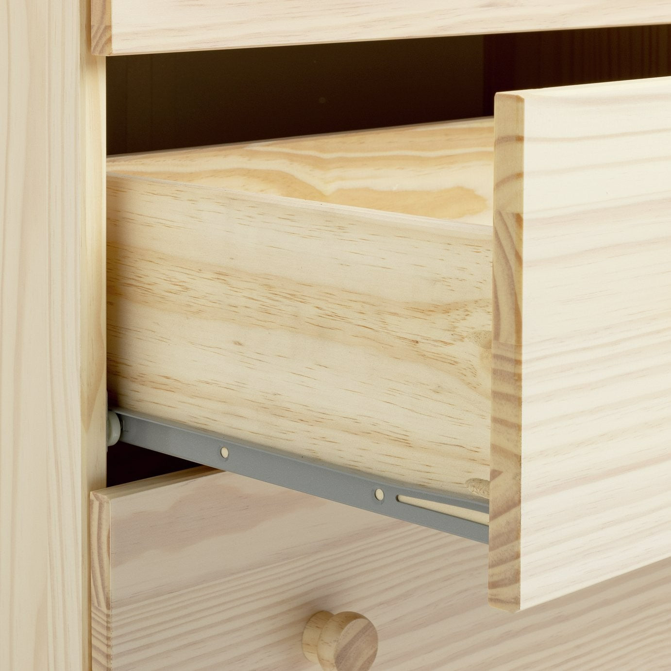 Akio 3 Drawer Chest - Pine | Natural Wood Aesthetic
