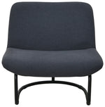 Oskar Fabric Accent Chair - Grey | Modern accent chair
