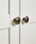 Home Kent 2 Door 1 Drawer Wardrobe - Cream and Oak | Warm Natural Aesthetic