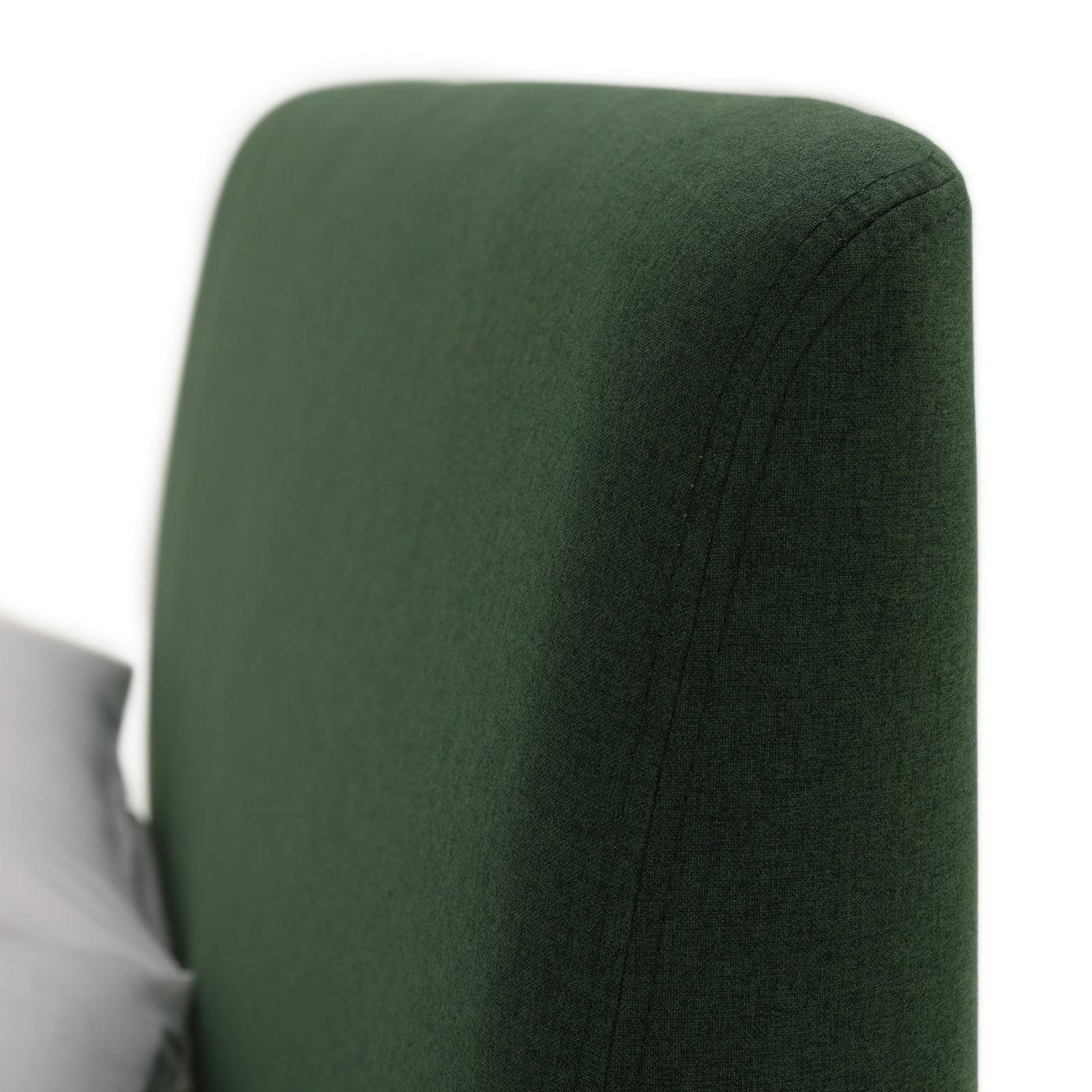 Ren Double Fabric Bed Frame - Moss Green | Modern Bedroom Style