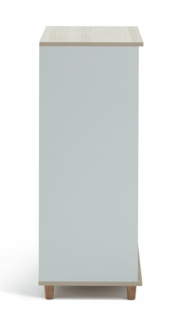 Habitat Kids Melby Deep Bookcase - White & Acacia