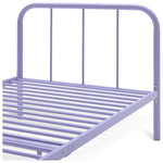 Charlie Single Metal Bed Frame - Lilac