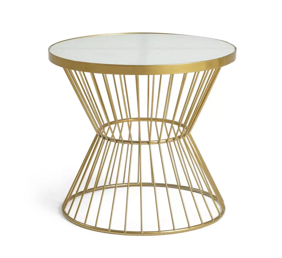 Habitat Huxley Coffee Table - Brass