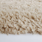 Habitat Airmaster Plain Sand Shaggy Rug - 170x120cm