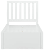 Birlea Appleby Single Wood Effect Bed Frame - White