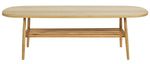 Cornelia Oak Coffee Table - Natural | Stylish Lounge Centerpiece