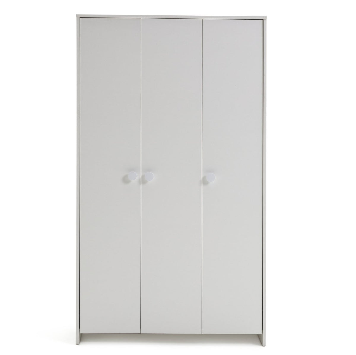 Kids Juno 3 Door Wardrobe - White (B Grade 1078.)