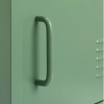 Stevie 1 Door Bedside Table Green | Bedroom Nightstand Storage Cabinet