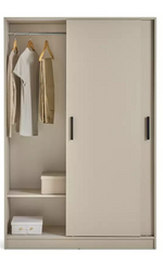 Nova 2 Door Sliding Wardrobe - Beige (B Grade 1118.)
