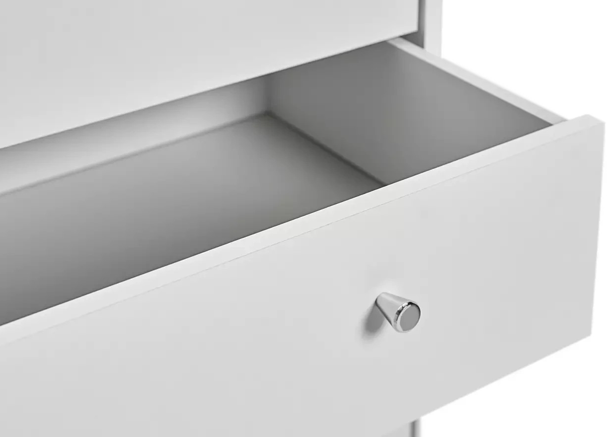 Malibu 7 Drawer Chest - White (B Grade)