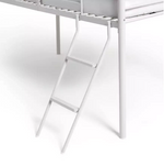 Jo Mid Sleeper Bed Frame - White